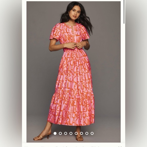 NWOT Anthropologie The Somerset Maxi Dress - Picture 1 of 5